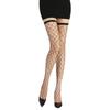 Summer Thin Black Thigh-High Garter Stockings