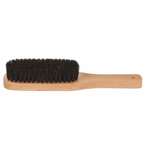 

muji beech wood clothes brush, pig bristle, approximately width 6.5 x length 24cm