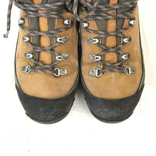 Italy Zamberlan Gore-Tex Leather Trekking Boots Brown 40 / 24.5-25.0(USED)