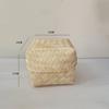 Tight Seal Design Bamboo Woven Gift Box Handmade DIY Bamboo Teas Tin Reusable Teas Preservations Canister Party Decoration