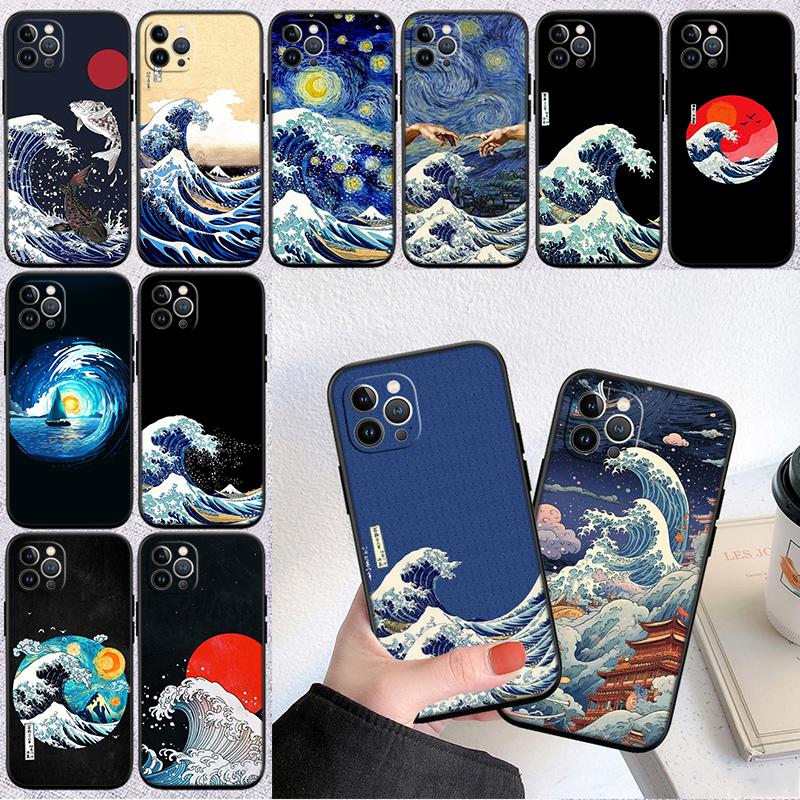Great Wave Off Kanagawa New High-End Shell Phone Case for Redmi Note 8 9 Pro Max 9S 9T 9C NFC 8T 8A 10A A4