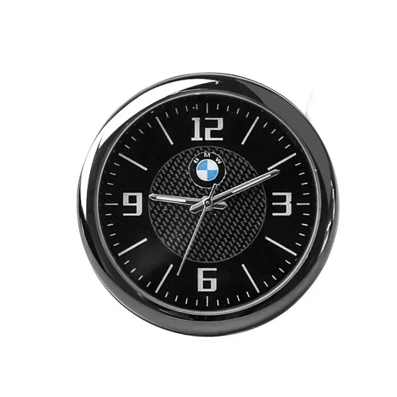 LMHKH1 Car Sticker Hot For BMW Car Interior parts mini Clock Watch Auto Electronic Quartz Watch For BMW M E46 E90 E60 F30 F10 E39 E36