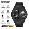 Sanda Men's Multifunctional 12 Constellation Dial Waterproof Electronic Watch