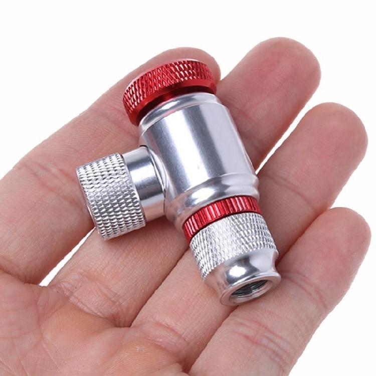 Portable CO2 Inflator Head Quickly & Easy Bicycles Tyre Pump Bike Inflation Valves Head Nozzle CO2 Tyre Filler Enduring