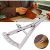 Marking Gauge, Metal Compass Multipurpose High Accuracy Adjustable for Leather Trimming Projects(Screw lock type marking gauge)