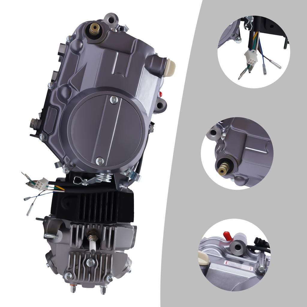 140CC Engine Motor Fit For Pit Dirt Bike SSR Apollo Coolster 125CC XR50 ATC70 ST90K1 CS90 4-Stroke Engine Motor Replacement Kits