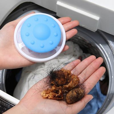 Yousheng Floating Hair Filter Mesh Washing Machine Reusable Hair Catcher Washer Lint Trap Bag Dog Cat Hair Remover