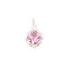 Morganite Gemstone 925 Solid Silver Jewelry Handmade Pendant 1.50" Gift For Wife PP-2-13