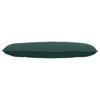 Back Cushion Dark Green 120 x 50 cm Cord Fabric