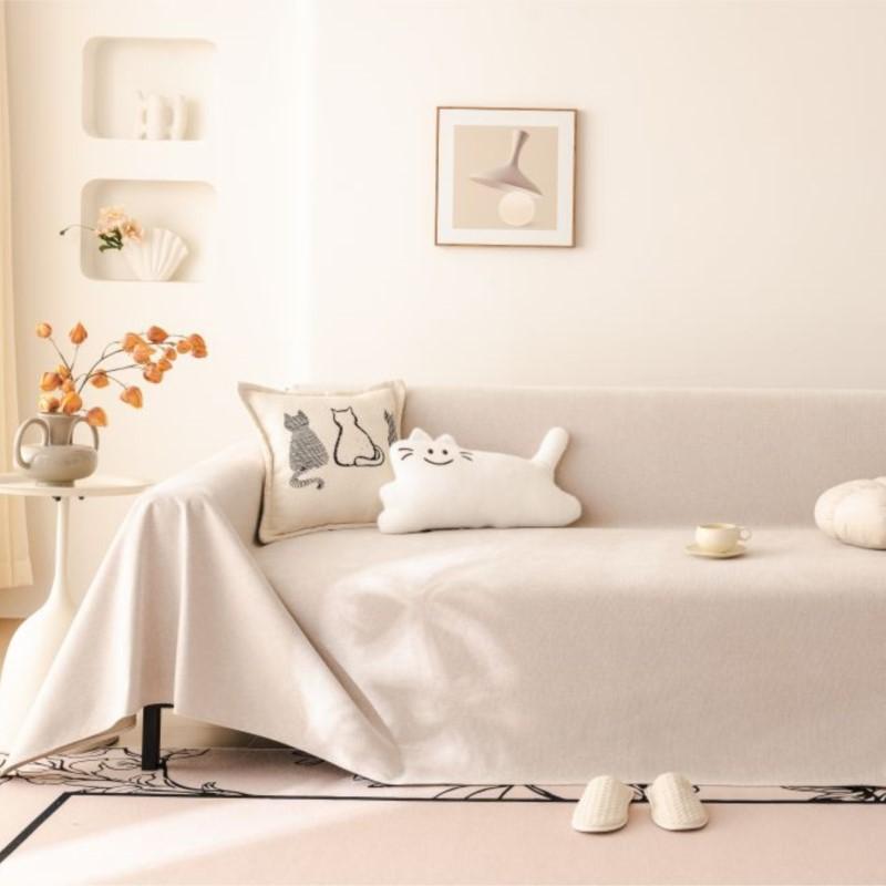 Waterproof Sofa Cover Throw Blanket Living Room Sofa Couple Position Modern Throw Camping Picnic Blanket Funda Sofas Ajustables