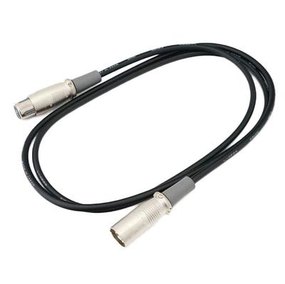 Мікрофонний кабель CANARE XLR чорний EC015 ЧОРНИЙ 1,5 м