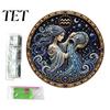 Relaxing Craft Kit for Stress Relief Zodiac Sign Faux Pearl Art Kit, 12 Signs DIY Painting Handmade Picture Kits, Round 3D Constellation Wall Adults,