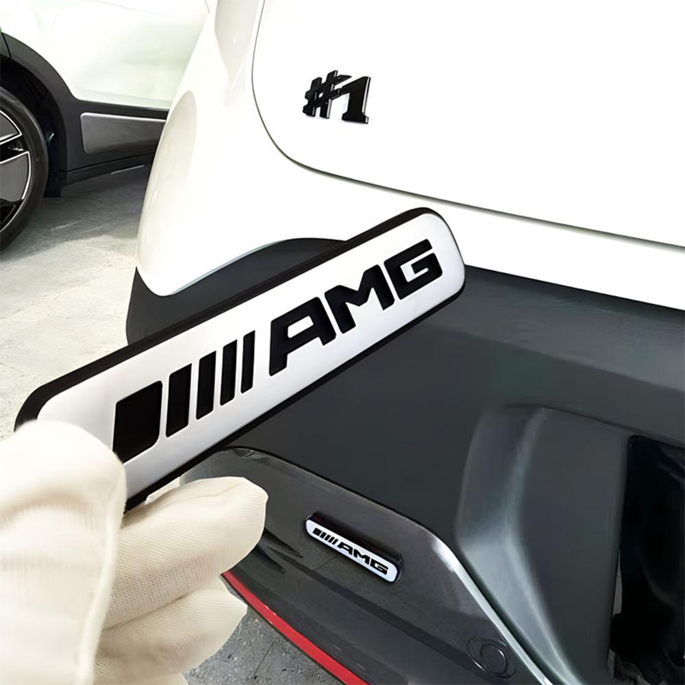 3D ABS Stying Car Body Fender Trunk Badge Sticker For Mercedes Benz AMG A B C E M R G S Class W177 W190 W201 W202 W203 W204 W205 AI1