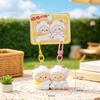 2Pcs Cute Matching Lamb Magnetic Keychain Adorable Cartoon Design For Bag Decor Couple Gifts