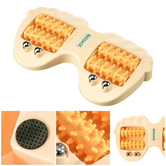 Foot Massager Roller with Magnetic Pressure Points Plantar Fasciitis Muscle Sore Foot Arch Pain Relief Deep Tissue