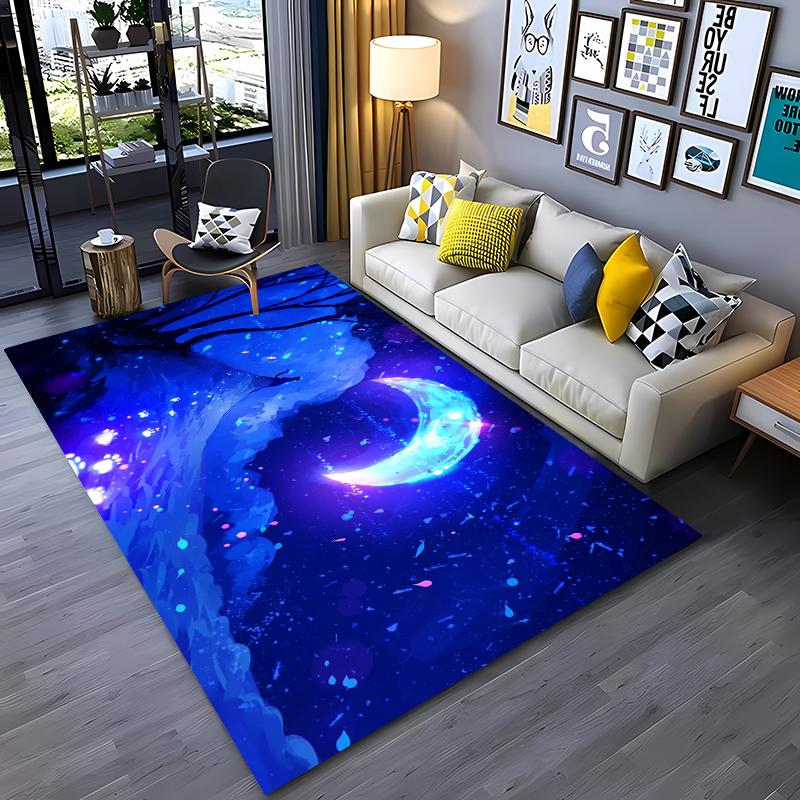 3D Artwork Trees Printing Large Area Carpets for Home Living Room  Kids Bedroom Sofa Doormat Kitchen Floor Rugs Anti-slip  Decor