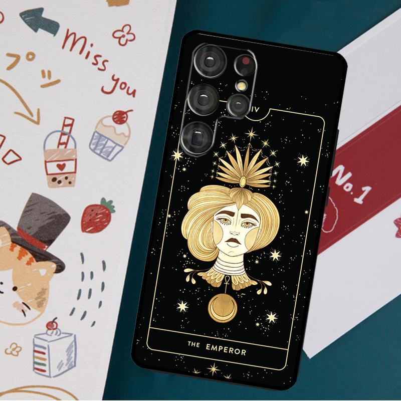 

Чехол с изображением ведьм и луны Таро Тайна Тотем для Samsung Galaxy S23 S22 S21 Ultra S20 FE Note 20 Ultra S8 S9 S10 Note 10 Plus Galaxy S20 FE