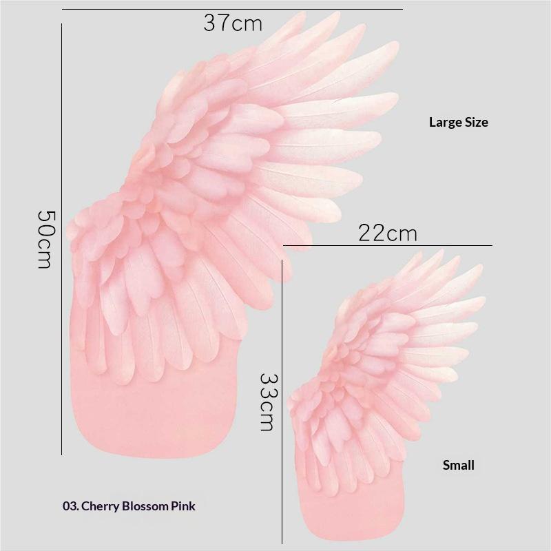 

10 Sets Artistic Packaging Material Valentine s Day 3D Wing Shaped Floral Gift Wrapping Paper For Bird And Sky Theme Present_