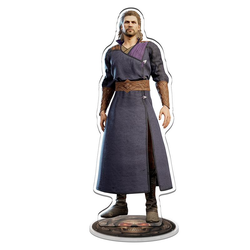 Hot Anime Game Baldur Gate Acrylic Stand Model Keychain Cartoon Figure Charname Edwin Odesseiron Cosplay Friend Gift