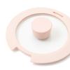 Francfranc GO TABLE Pot Pan Variety Detachable Stackable Direct Induction 2025 Model & Set, 6-Piece, Pink, Handles, Storage, Heat, Compatible,
