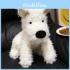 Dog Schnauzer Bowtie  West Highland White Terrier Plush Toy Dolls Kids Gift