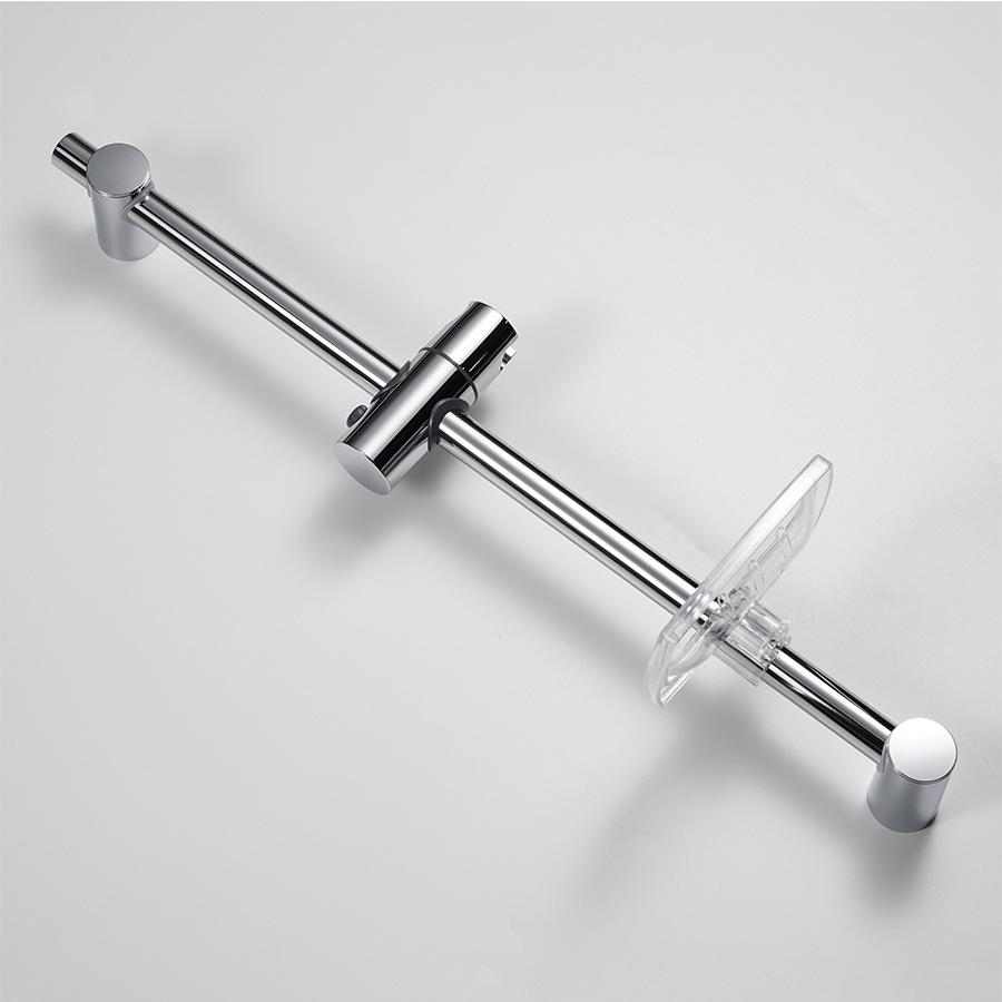 Verstellbares Duschkopfhalter- und Duschstangen-Set aus 304 Edelstahl