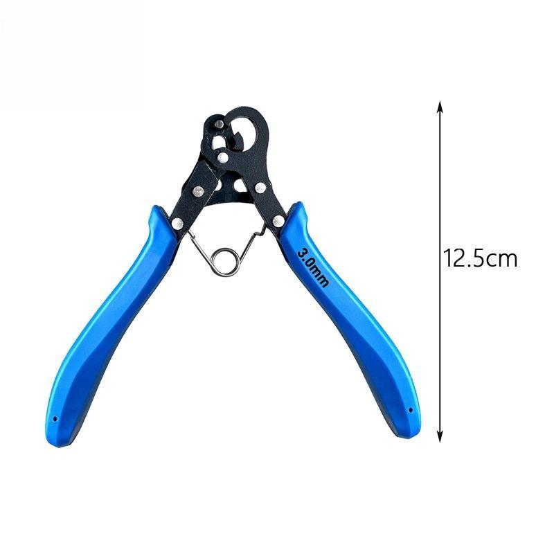 Klenotnické řemesla Kulaté kleště na vinutí cívek 1 krok Ohýbání drátu Hobby Nástroj pro výrobu šperků DIY Kleště na rolování drátu