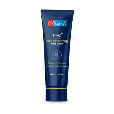 Dr Batra's PRO+Men Exfoliating Face Wash 100 Gm for Deep Cleansing & Oil Control