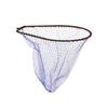 Ori Fishing Tackle Landing Net, Oval Nylon Net, 3-Section Mesh, 55cm X 45cm (Gunmetal)