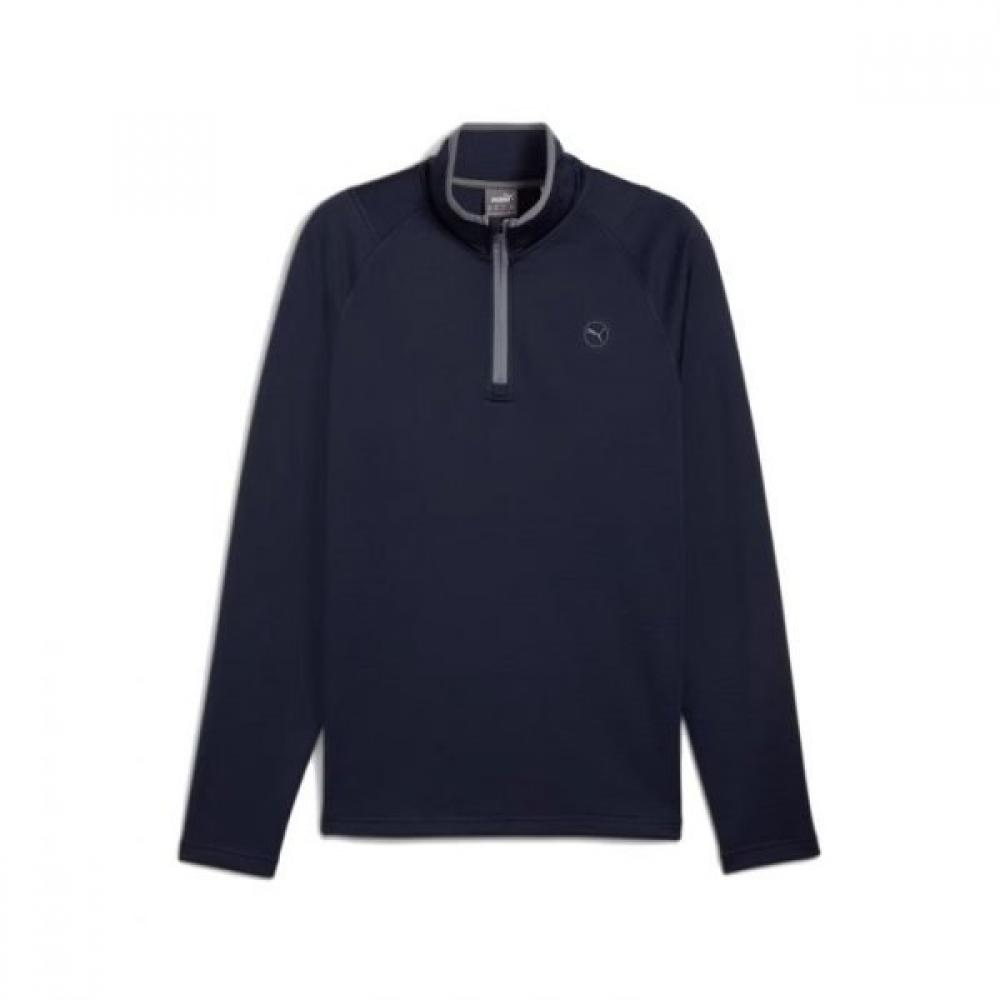 

Puma Galleria Mens Golfwear Waffle Fleece 1 4 Zip Up Crew Sweat 629142 02 Puma L