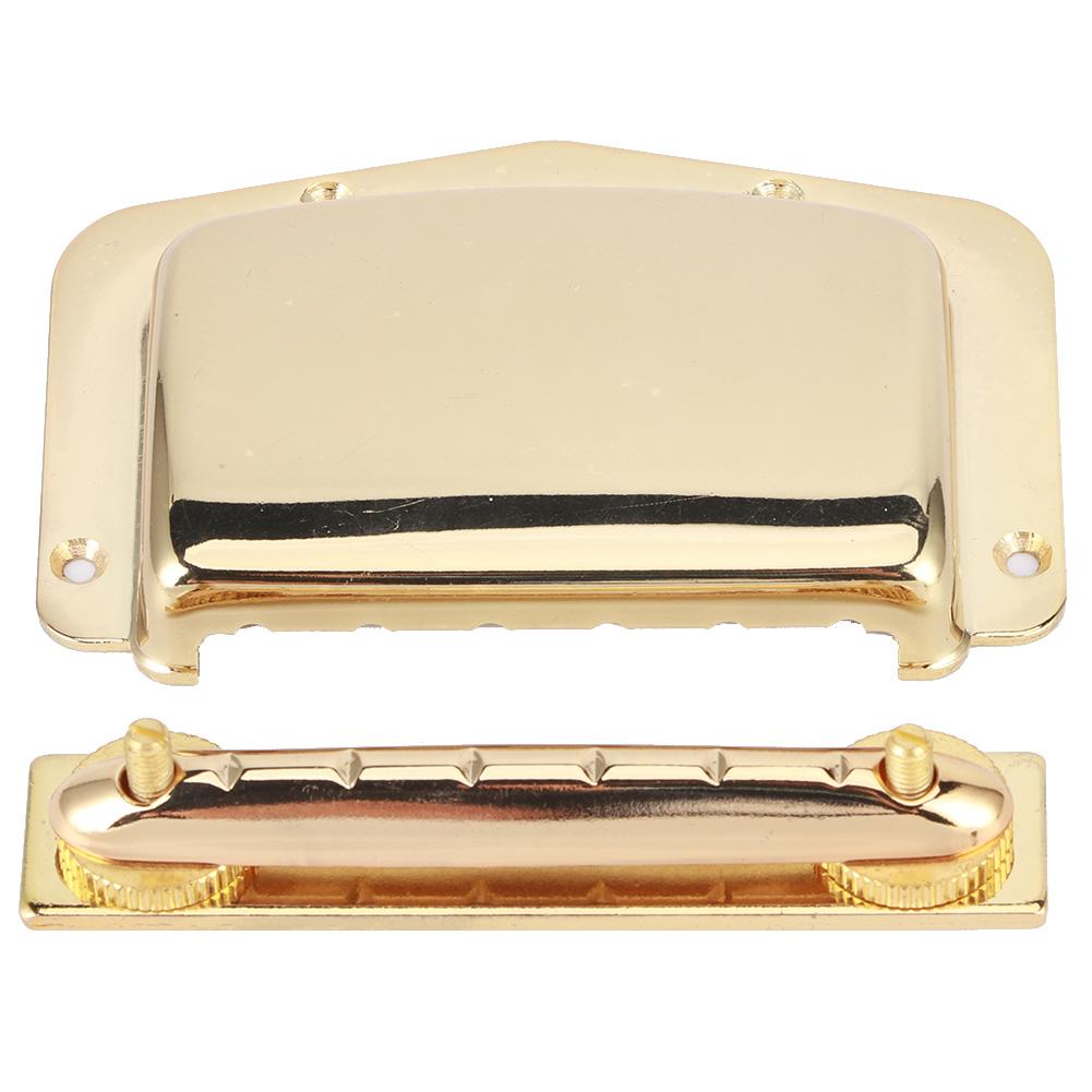 

6-струнная электрогитара регулируемый арочный струнодержатель крышка бриджа аксессуар золото золотой