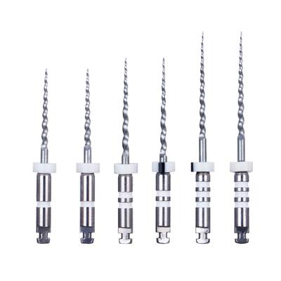 Motor de Retratamento Odontológico Arquivo Niti para Canal Radicular D1-D3 6 Peças/Caixa Remover Material de Obturação Antes do Reesculturamento do Canal