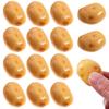 20pcs Artificial Potatoes Simulation Vegetables - Realistic Fake Potato Food Toy, Home Kitchen Decoration & Photography Prop