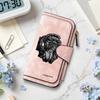 Cool Pug Pattern Long Wallet Multipurpose Card Holder Casual Fashion Purse