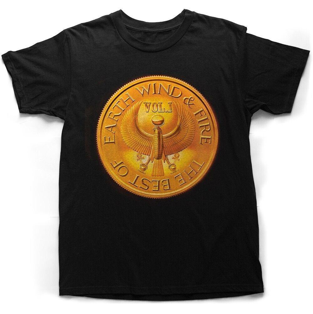 

The Best Of Earth Wind and Fire Band Cotton Black All Size Shirt For Men EL103 Unisex T-Shirt XXXXL