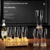 Creative Luxury Lead-Free Crystal Beer Mug Set - High-End Craft Glasses for Home and Entertaining