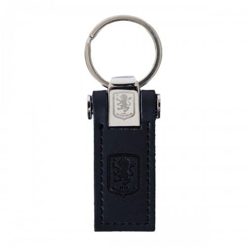 Aston Villa FC Leather Key Ring