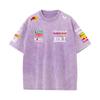 Summer F1 Racing Suit Red Bull Vestapan Team Uniform Short Sleeved Vintage Wash T-shirt Round Neck T-shirt