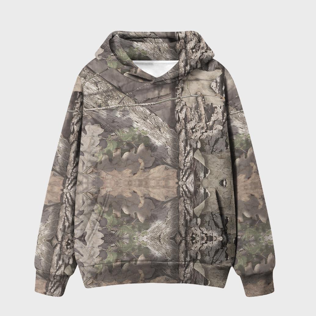 

Комплект худи с 3D-принтом «Кленовый лист» 2024 для пар S