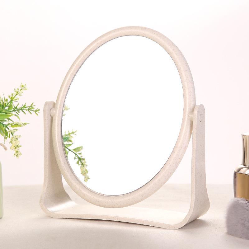 

Double-Sided Desktop Folding Makeup Mirror for Dorm or Home Use