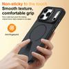 Applicable To iPhone17ProMax Bright Color Contrasting Magnetic Mobile Phone Case Apple 16Pro Bracket 15 Protective Case