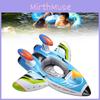 Kids Airplane Swim Ring Inflatable Swimming Ring Seat Ecofriendly Material