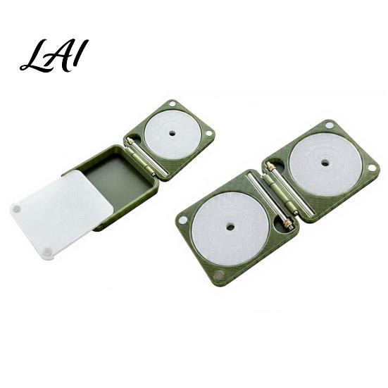 Stable Yarn Organizer Portable Holder for Crochet Knitting Folding Spinner Dispenser Winder Box Anti-Tangle Rotating with Single/Doube Spindle