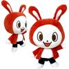 Maizen Sisters Huge Stuffed Toy, Energetic High-five, Set of 2 Types, Approx. 24cm, Zenichi, Mikey, Stuffed Toy, Maizen