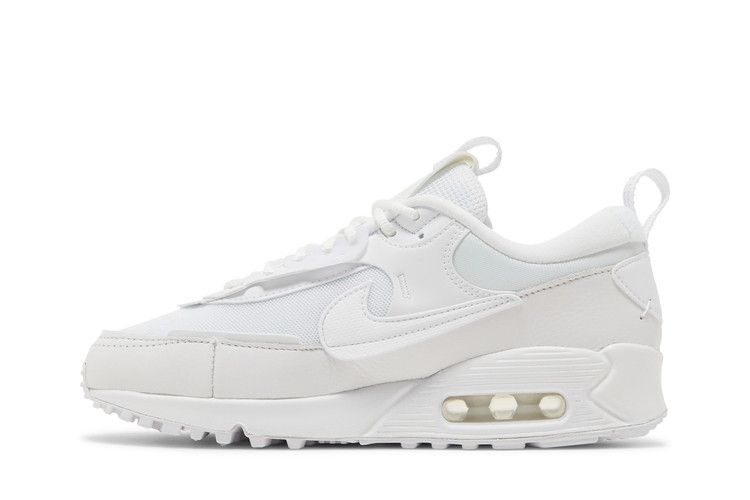 Nike Air Max 90 Futura Triple White (Women's)