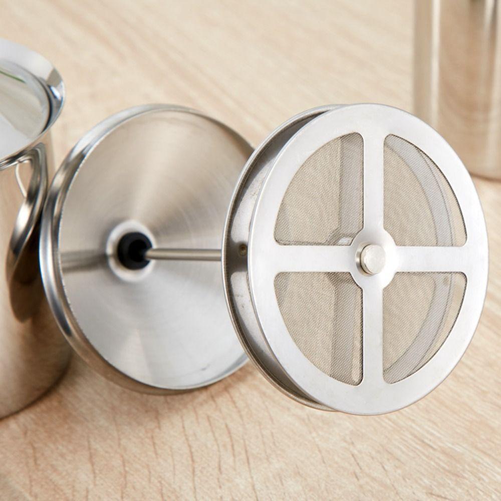 Stainless Steel Milk Frothing Mug Cup Double Mesh Coffee Mixer Coffee Foamer Coffee Latte