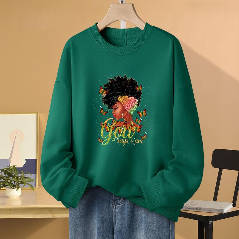 Patch Fată Neagră Pentru Îmbrăcăminte Afro Queen Presă la Cald Aplicat Autocolante Haine Tricou Parches Ropa Hanorace DIY Transfer Termic