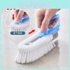 Hard Bathroom Bristle Floor Brush For Tile Grout Cleaning With Plastic Design Handle