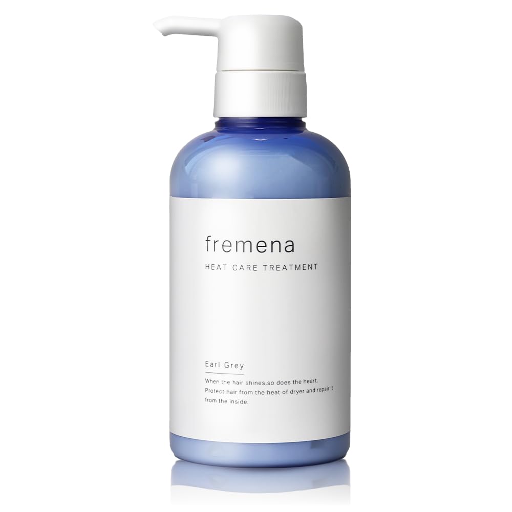 

[Contains 3 types of ceramide] FREMENA shampoo and treatment, 400ml each, damage care, silicone-free, heat active, makes damaged, wavy, dry hair
