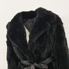 OFTBUY 2024 Winter Warm Plush Fur Top Women Jacket Long Real Fur Natural Rabbit Fur Coat Fashion New Style Can Be Customized